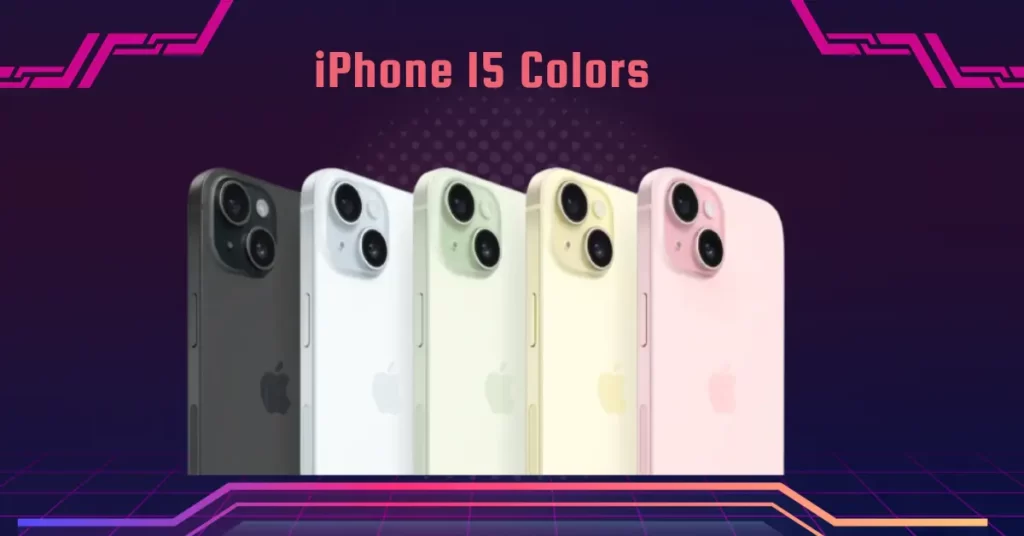 iPhone 15 Color Options
